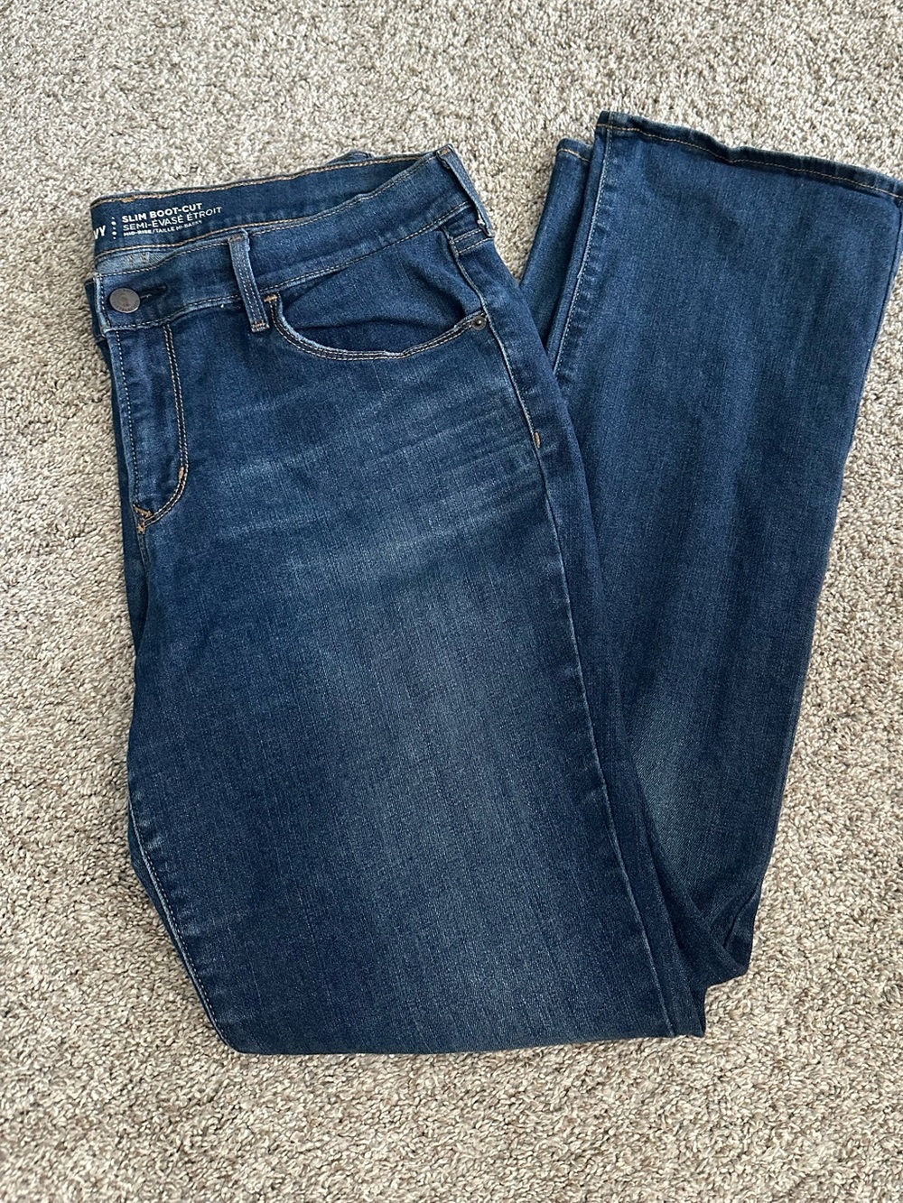 Old Navy Dark Blue Boot-Cut Women’s Jeans